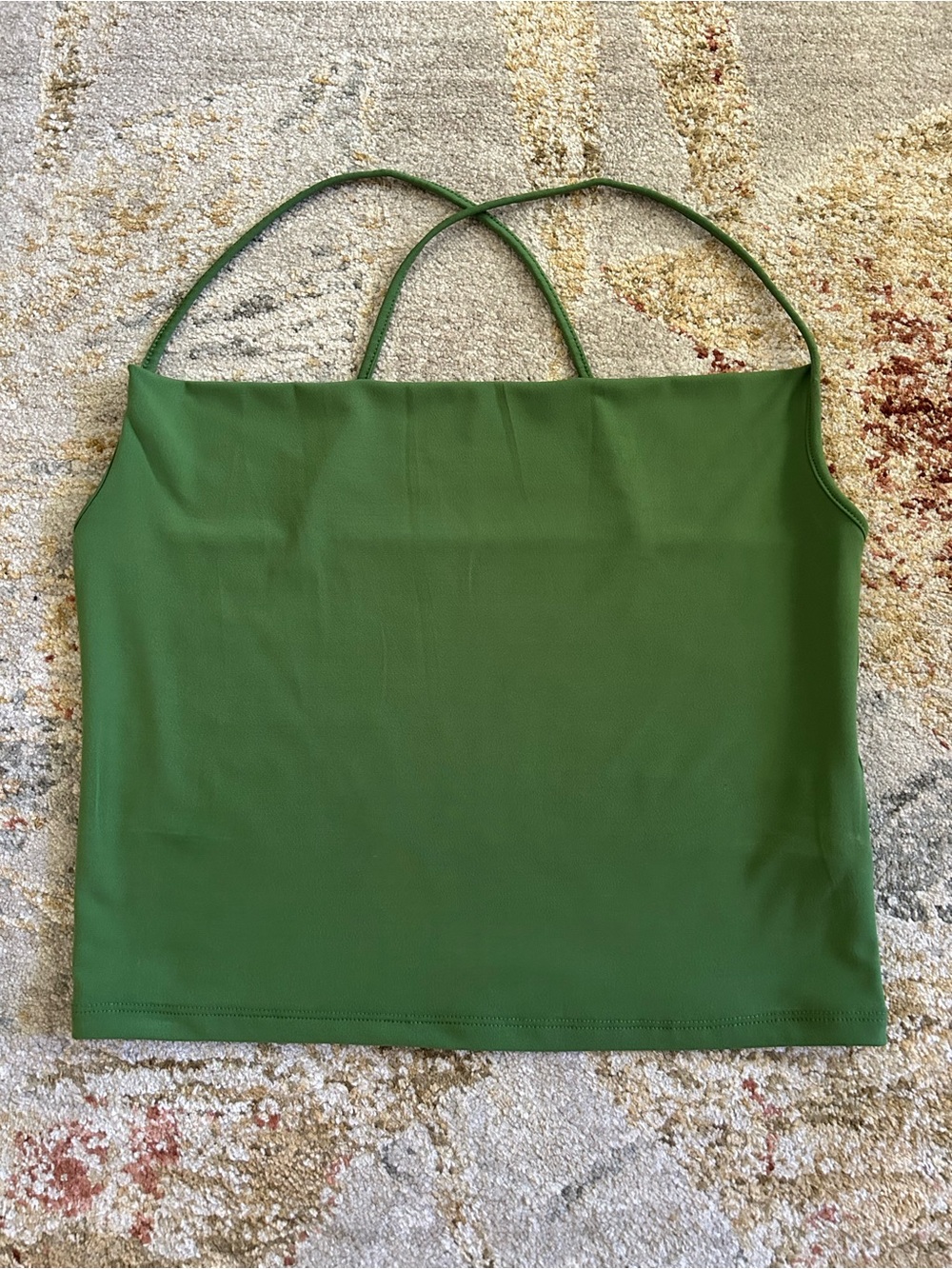Abercrombie & Fitch Green Tank Top Size Small